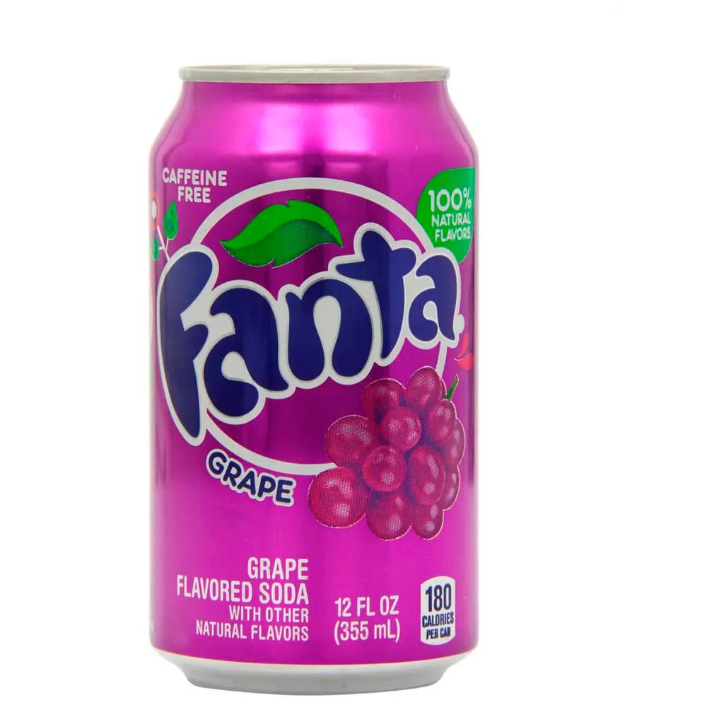 Gaseosa FANTA Uva Lata 355ml