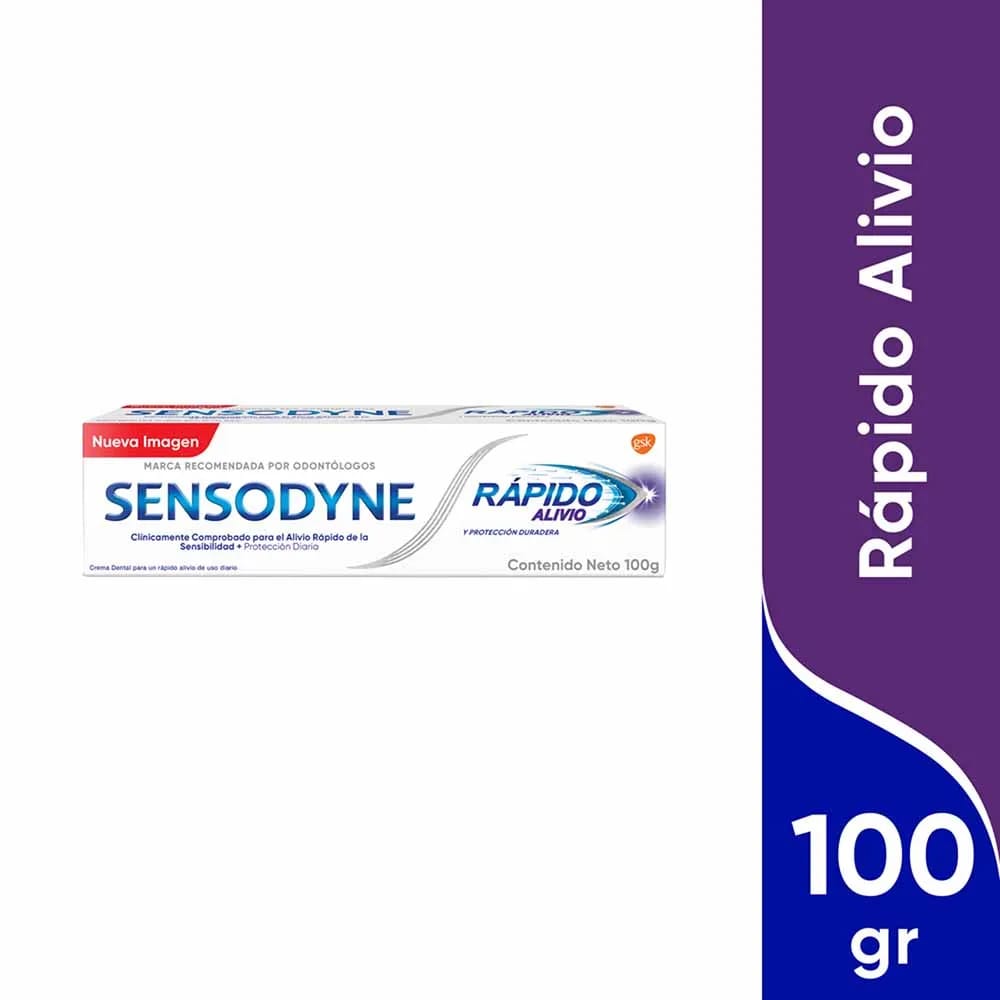 Pasta Dental SENSODYNE Rápido Alivio - Tubo 100g