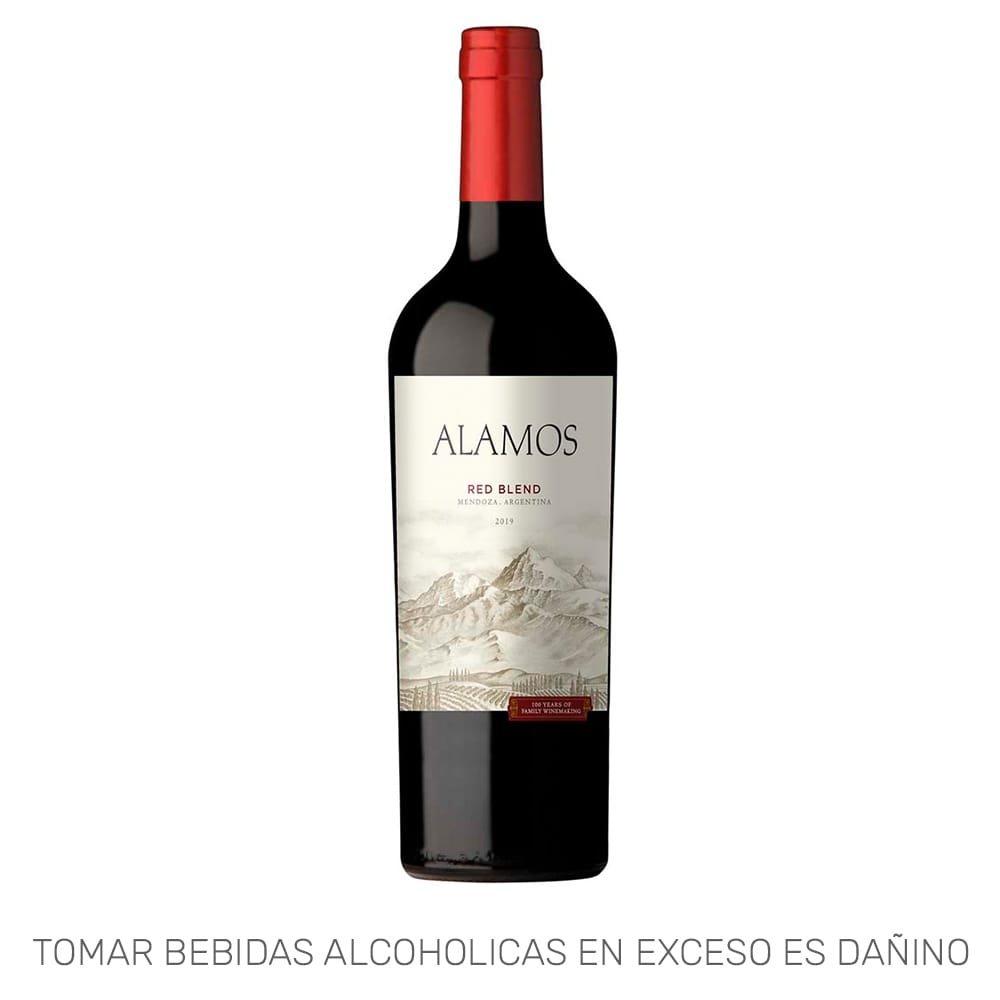 Vino ALAMOS Red Blend Botella 750ml