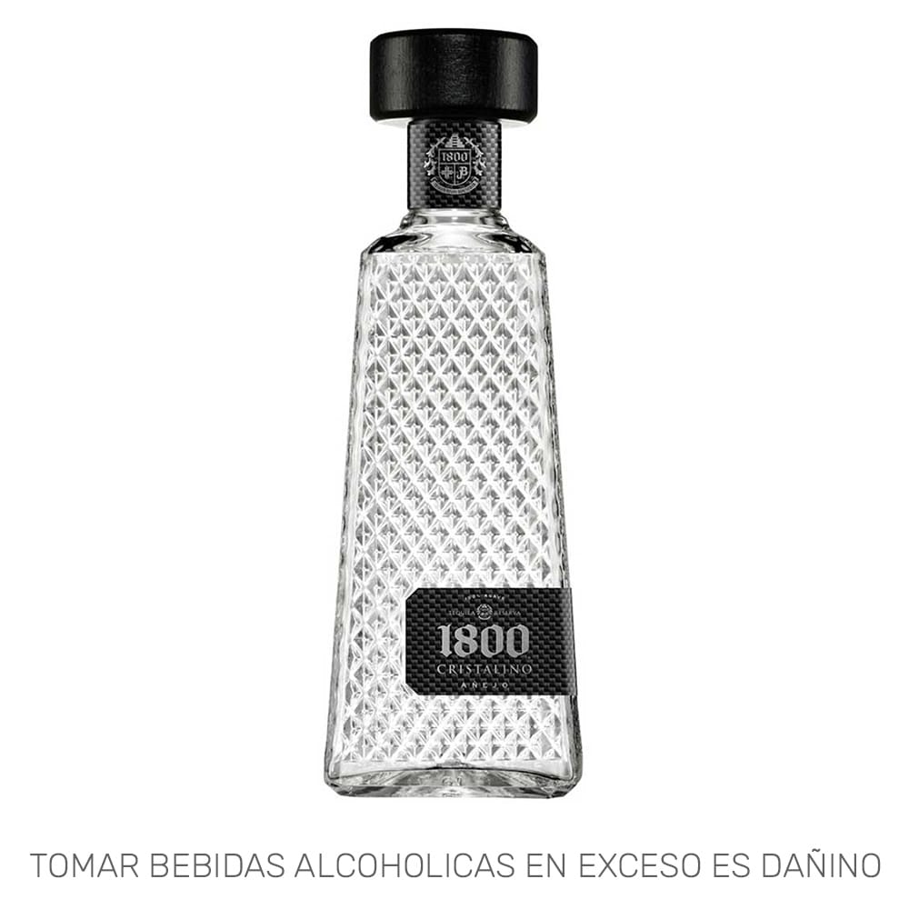 Tequila 1800 Cristalino Botella 700ml