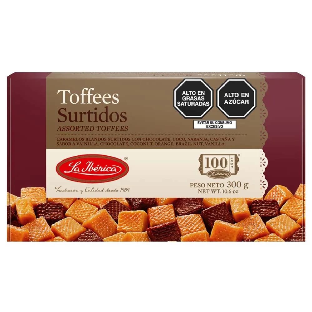 Toffee LA IBERICA Surtidos Caja 300Gr