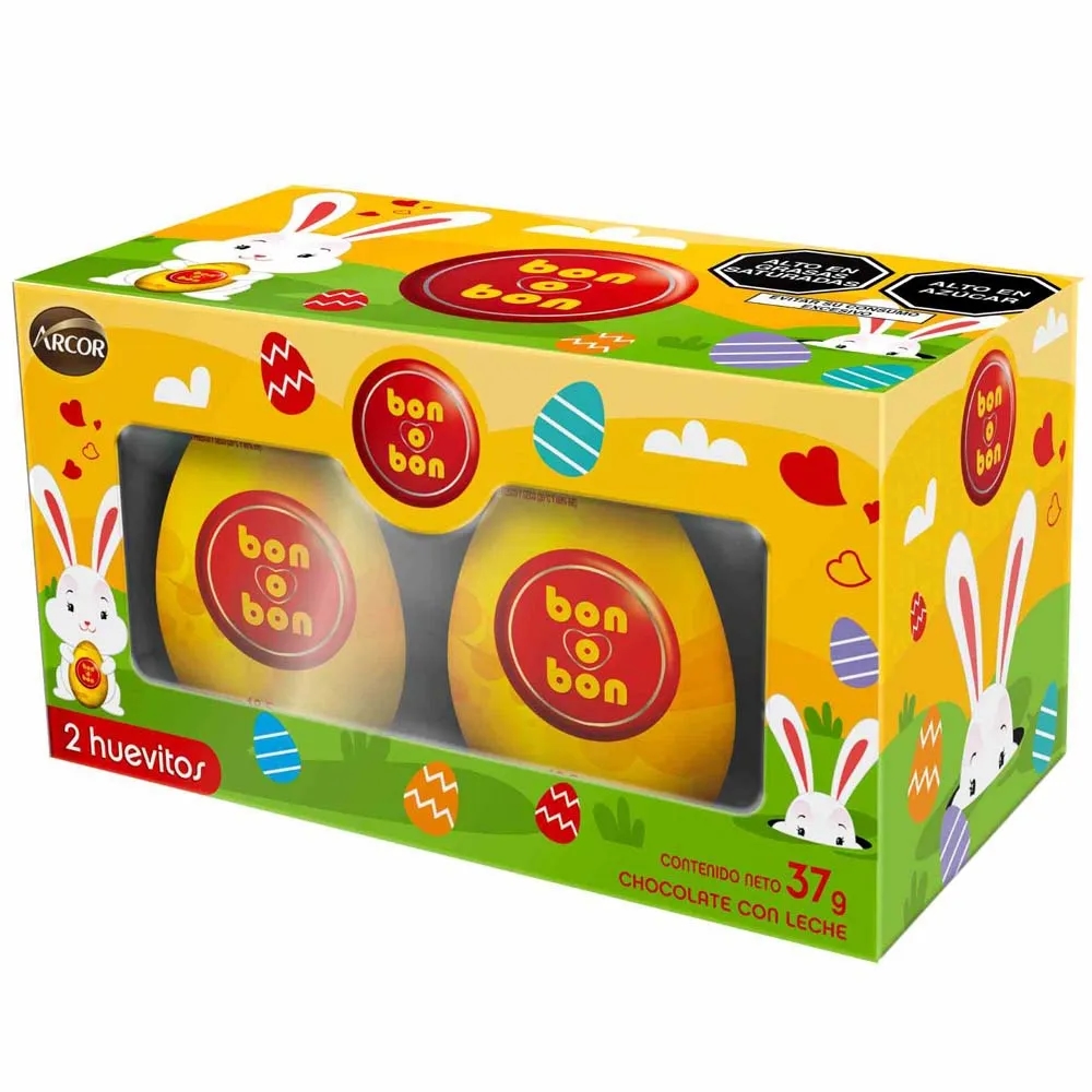Huevos de Pascua BON O BON Caja 37g