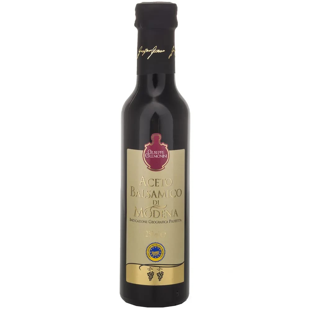 Vinagre balsámico GIUSEPPE CREMONINI De modena Botella 250Ml