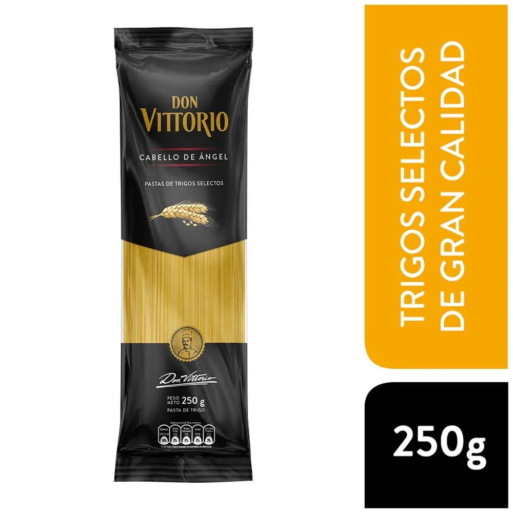 Fideos DON VITTORIO Cabello de Ángel Bolsa 250g
