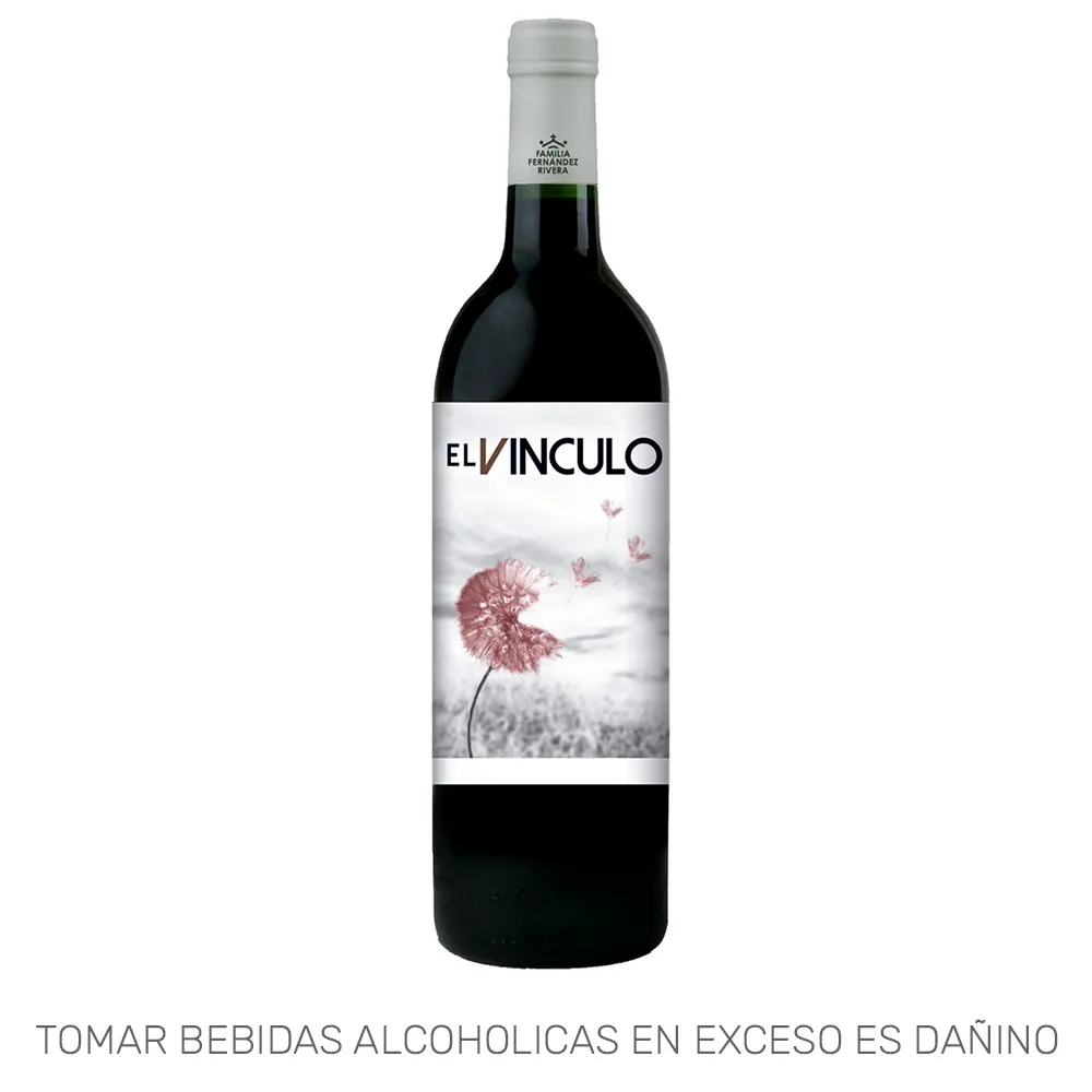 Vino Tinto EL VINCULO Tempranillo Botella 750ml