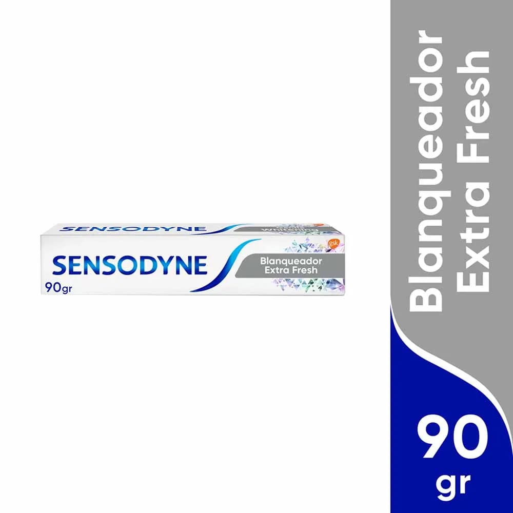 Pasta Dental SENSODYNE Blanqueador Extra Fresh - Tubo 90g