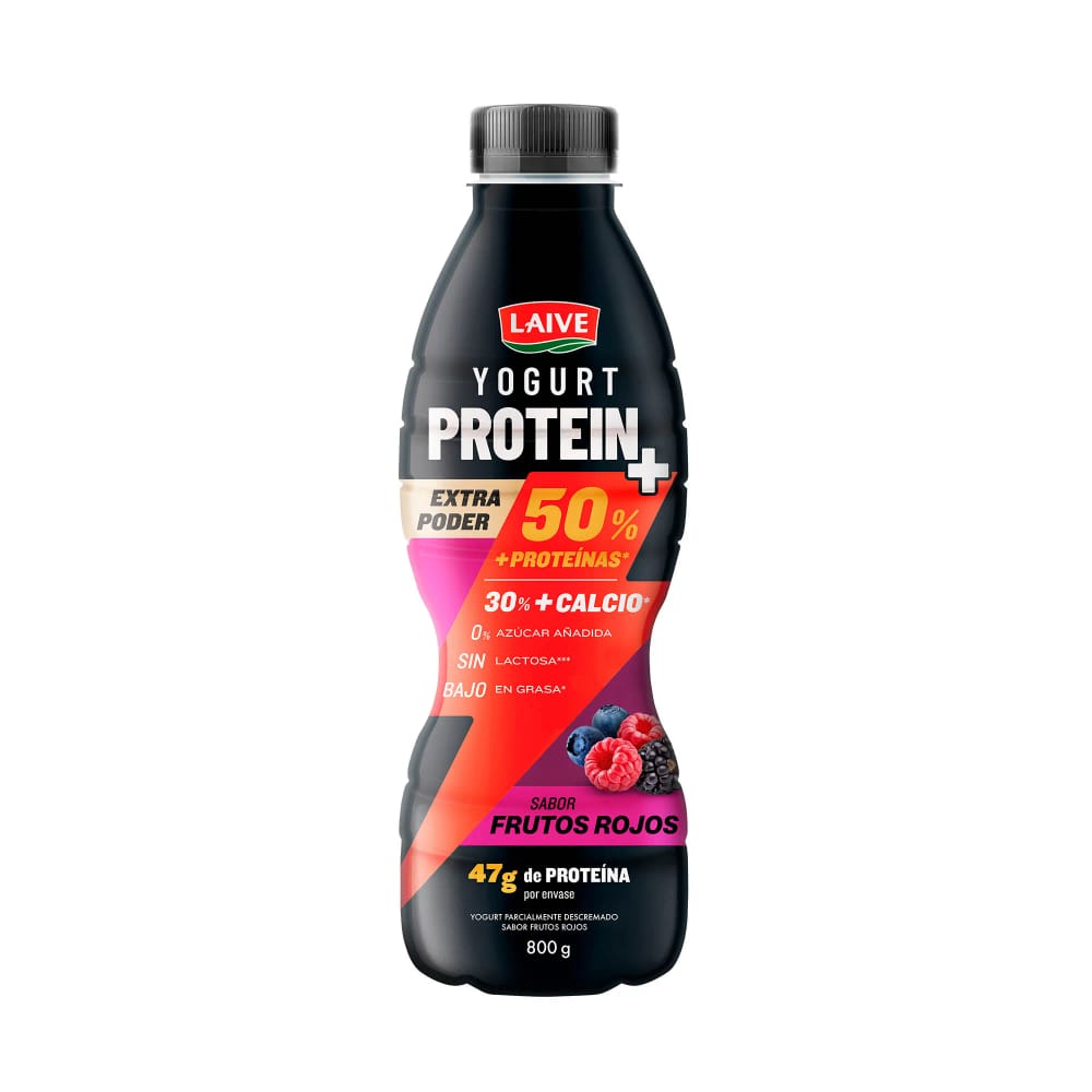 Yogurt LAIVE Protein Frutos Rojos Botella 800g