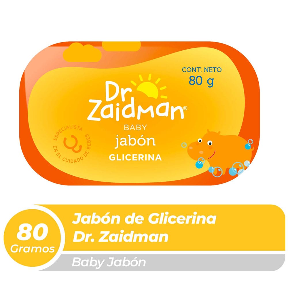 Jabón para Bebé DR ZAIDMAN Glicerina Bolsa 80g