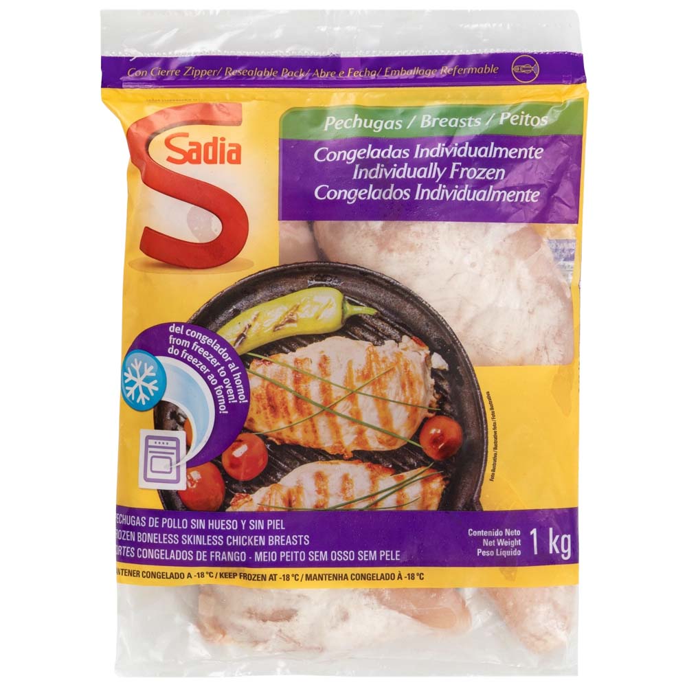 Filete de Pechuga de Pollo SADIA Bolsa 1kg
