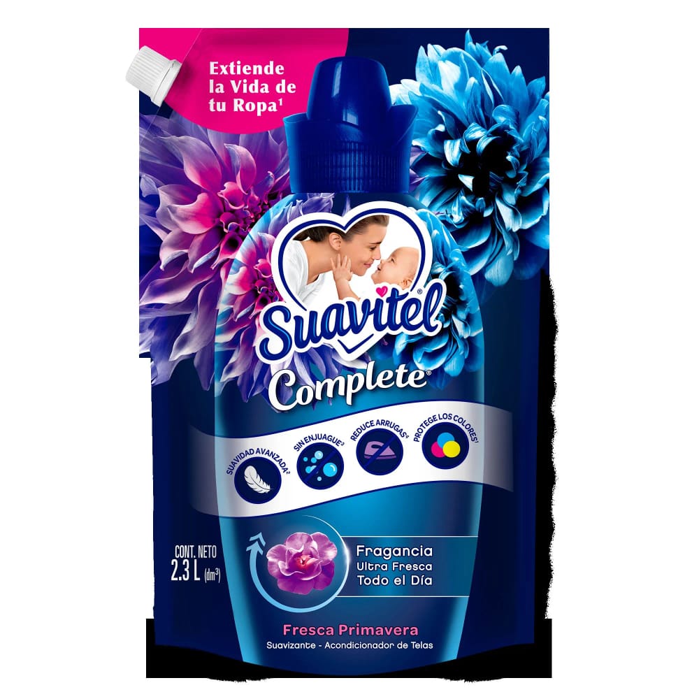 Suavizante SUAVITEL Complete Fresca Primavera Doypack 2.3L
