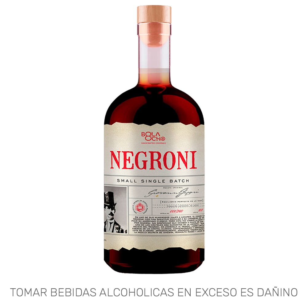 Licor BOLA OCHO Negroni Botella 500ml