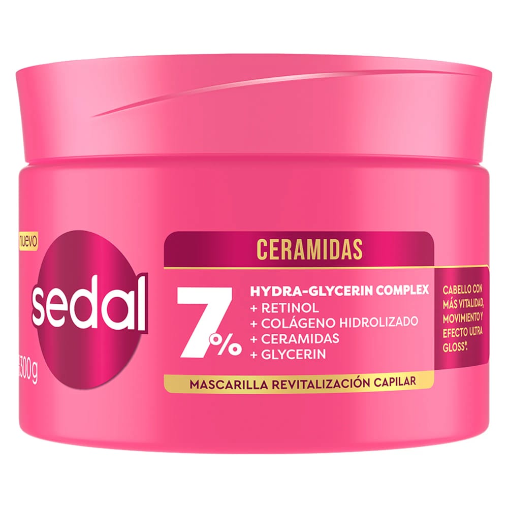 Mascarilla Tratamiento Capilar SEDAL Ceramidas Pote 300g