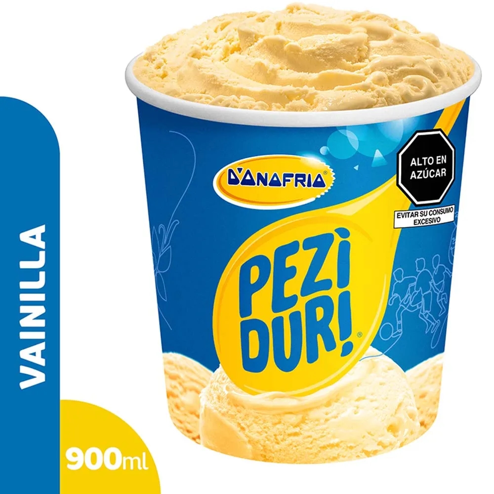 Helado D'ONOFRIO Peziduri Vainilla Cremoso Pote 900ml