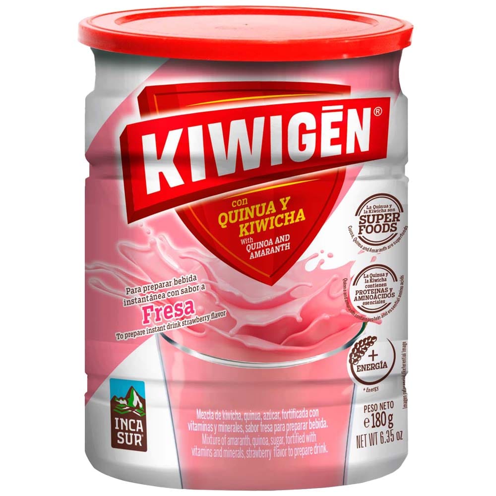 Fortificante Instantáneo KIWIGÉN Sabor a Fresa Lata 180g