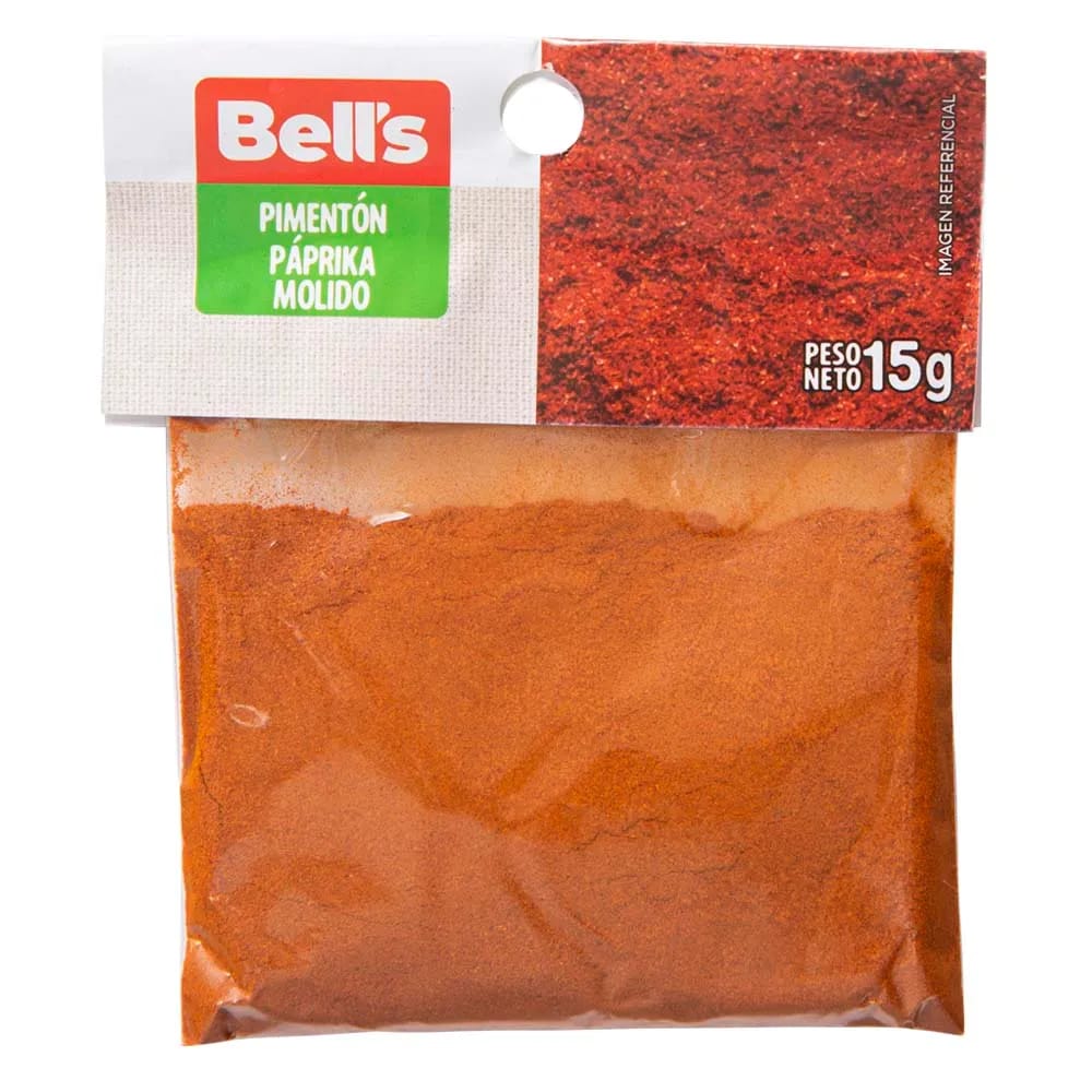 Pimentón BELL'S Molido Sobre 15g