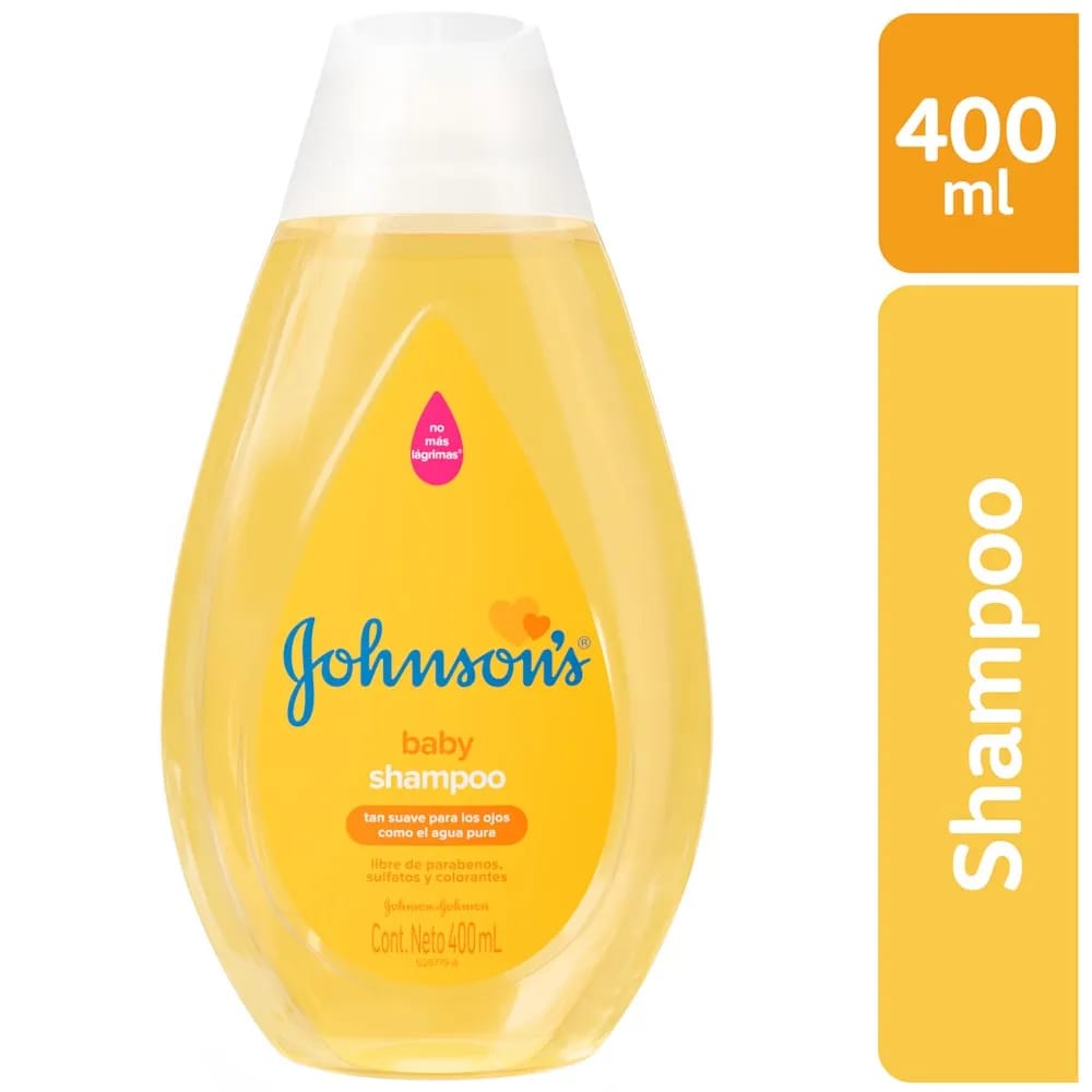 Shampoo para Bebé JOHNSON'S Original Botella 400ml