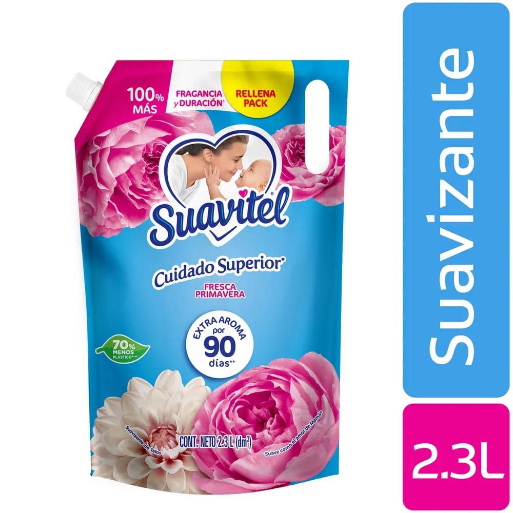 Suavizante SUAVITEL Fresca Primavera 2.3L