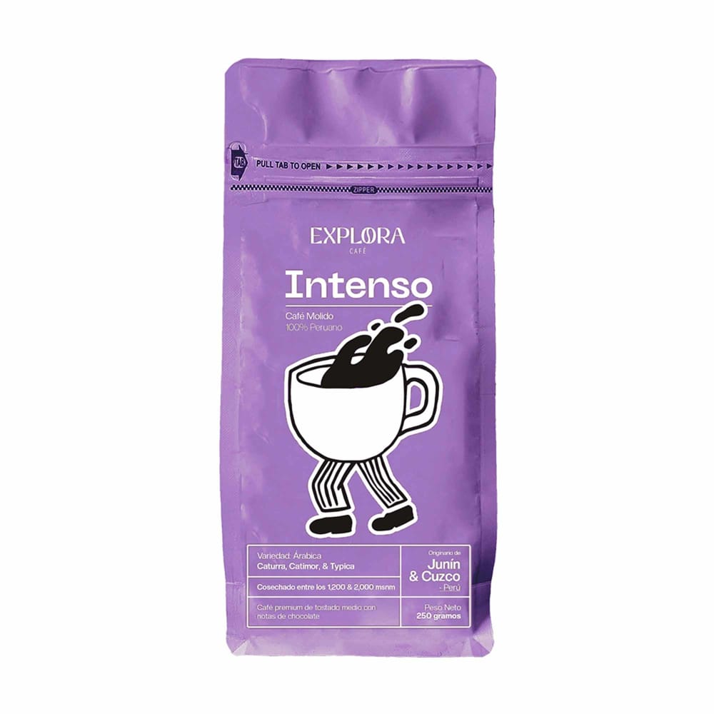 Café Molido EXPLORA Intenso Bolsa 250g
