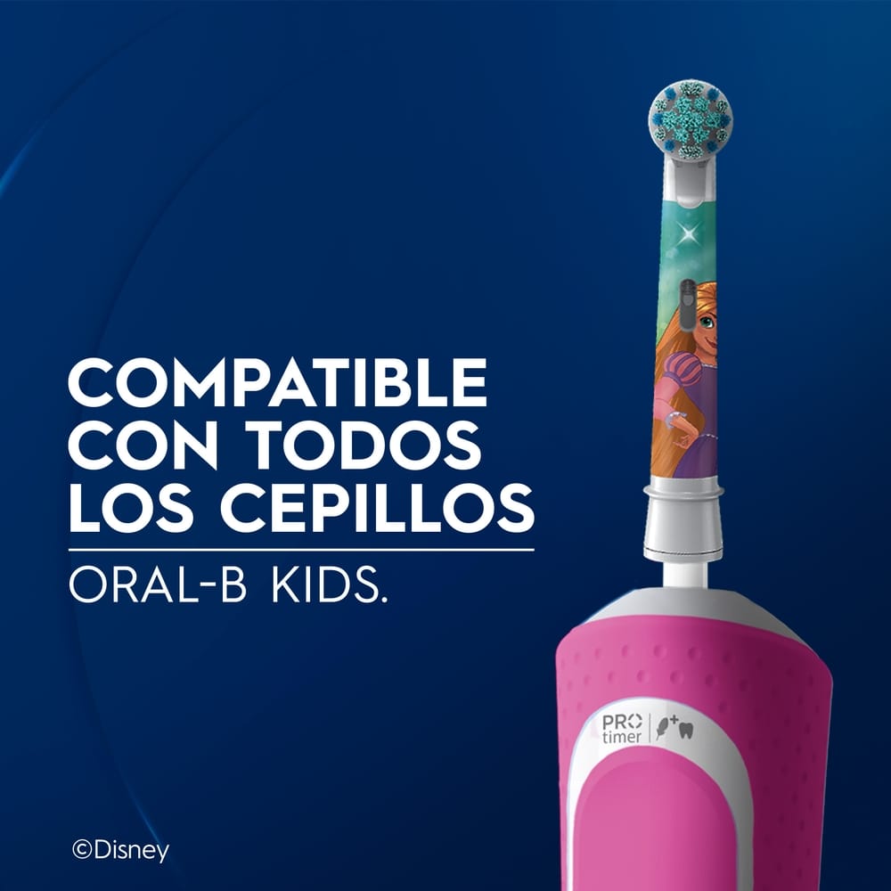 Cabezales de Repuesto ORAL-B para Cepillo Dental Eléctrico Disney Princesas Blíster 2un