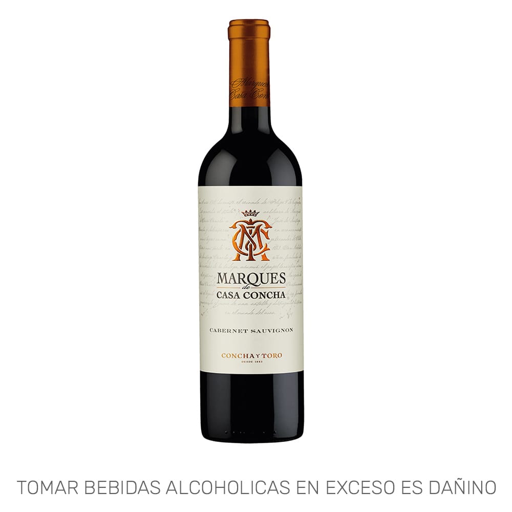 Vino MARQUÉS DE CASA CONCHA Cabernet Sauvignon Reserva Botella 750ml