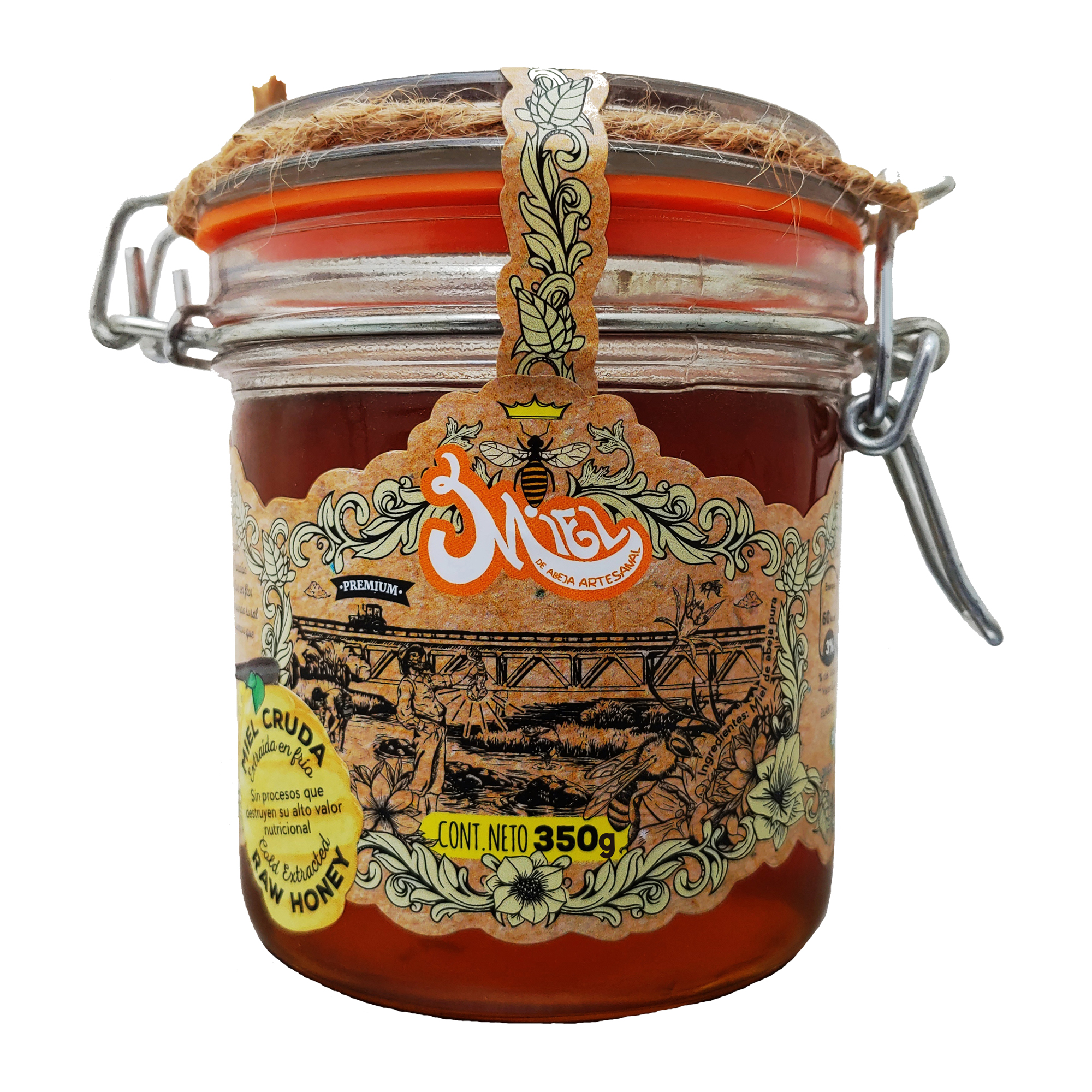 Miel de Abeja HACIENDA DE NAJAR Frasco 350g