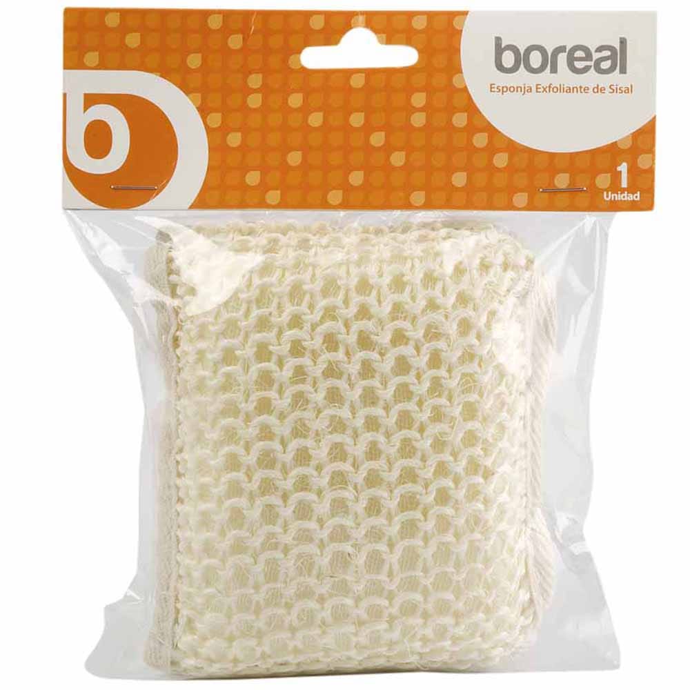 Esponja de Baño BOREAL Exfoliante de Sisal Bolsa 1un