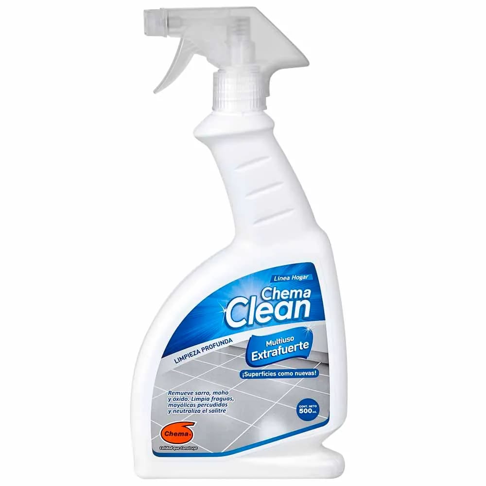 Limpiador Líquido Multiuso CHEMA CLEAN Extra Fuerte Gatillo 500ml