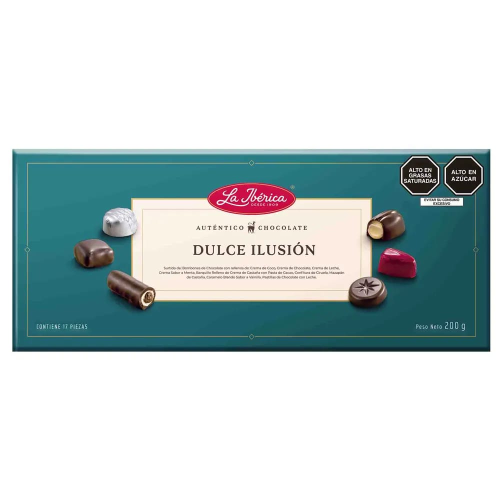 Bombones Surtidos LA IBÉRICA Dulce Ilusión Caja 200g
