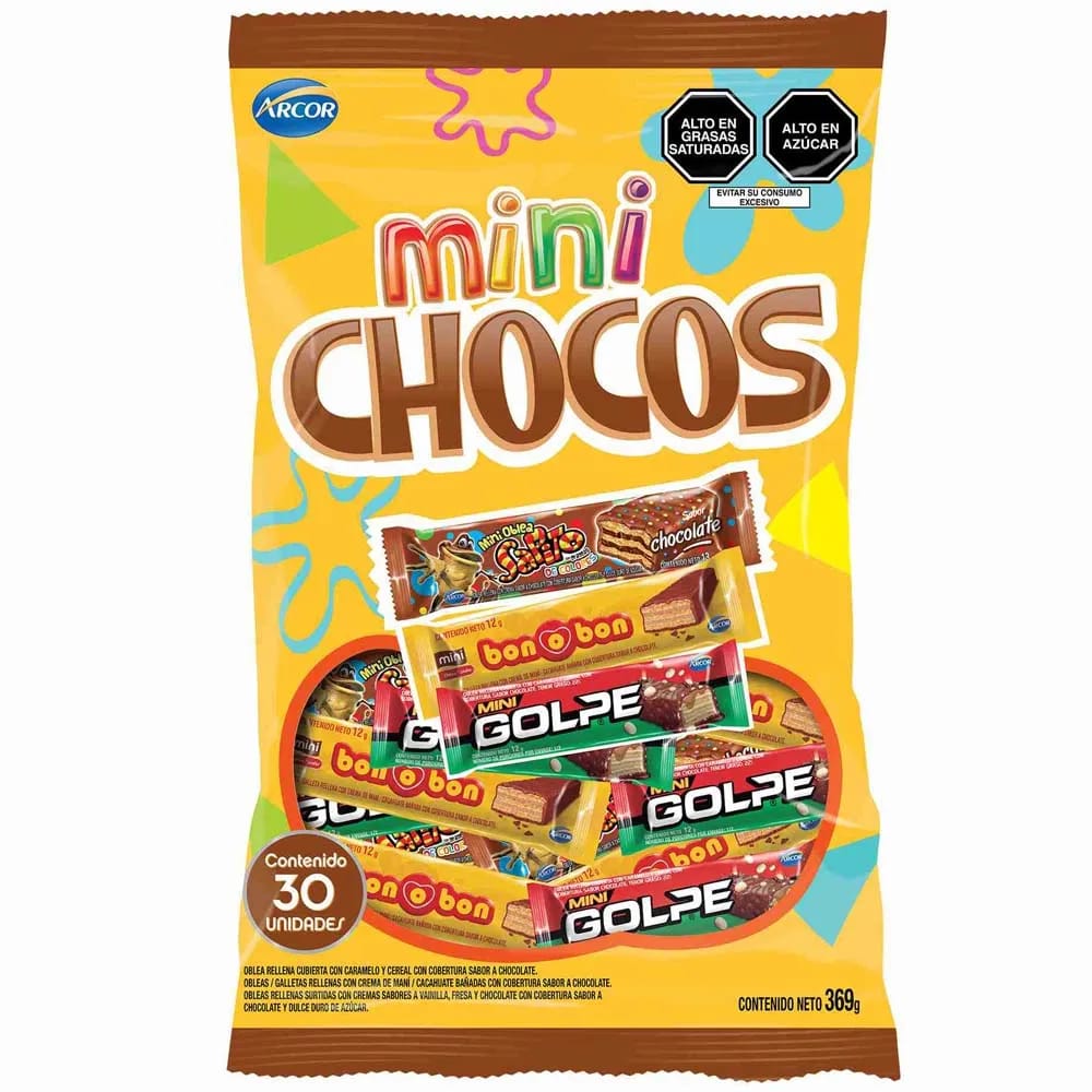 Mini Chocolates ARCOR Bolsa 369g