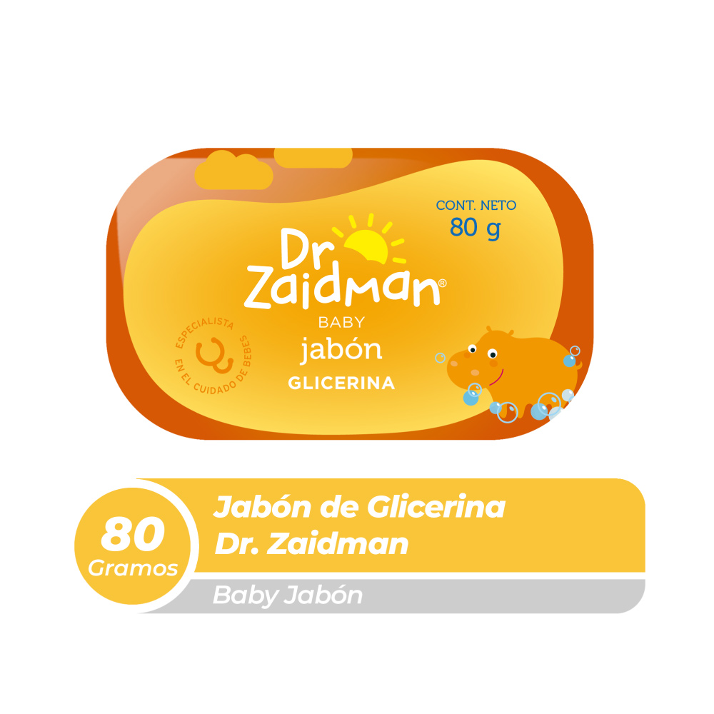 Jabón para Bebé DR ZAIDMAN Glicerina Bolsa 80g