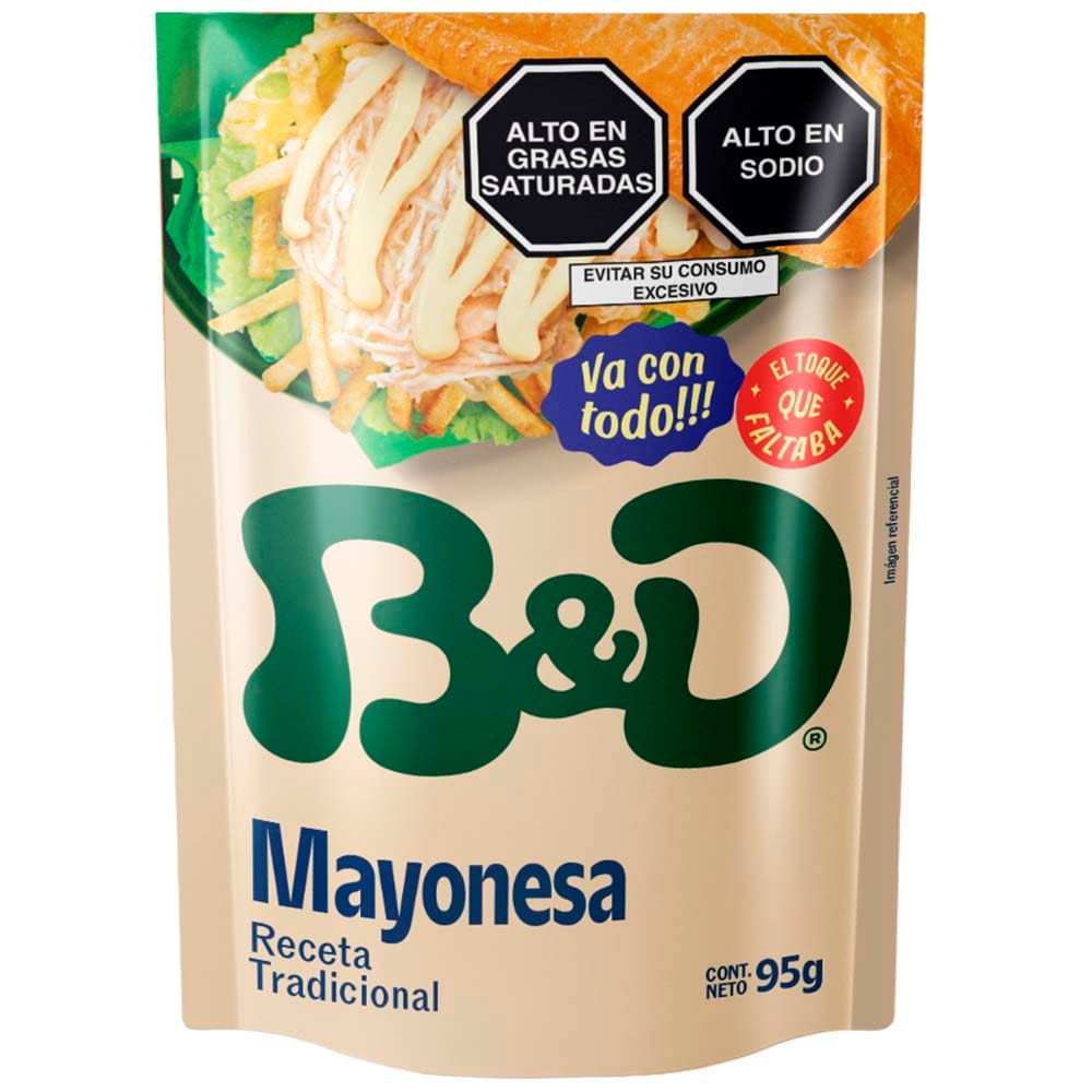 Mayonesa B&D Doypack 95g