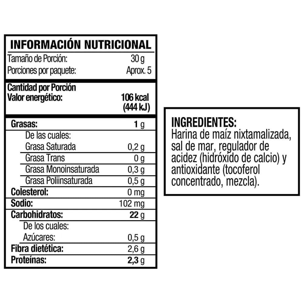 Nachos Clásicos SANISSIMO Bolsa 160g