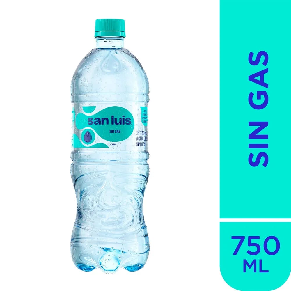 Agua sin Gas SAN LUIS Botella 750ml