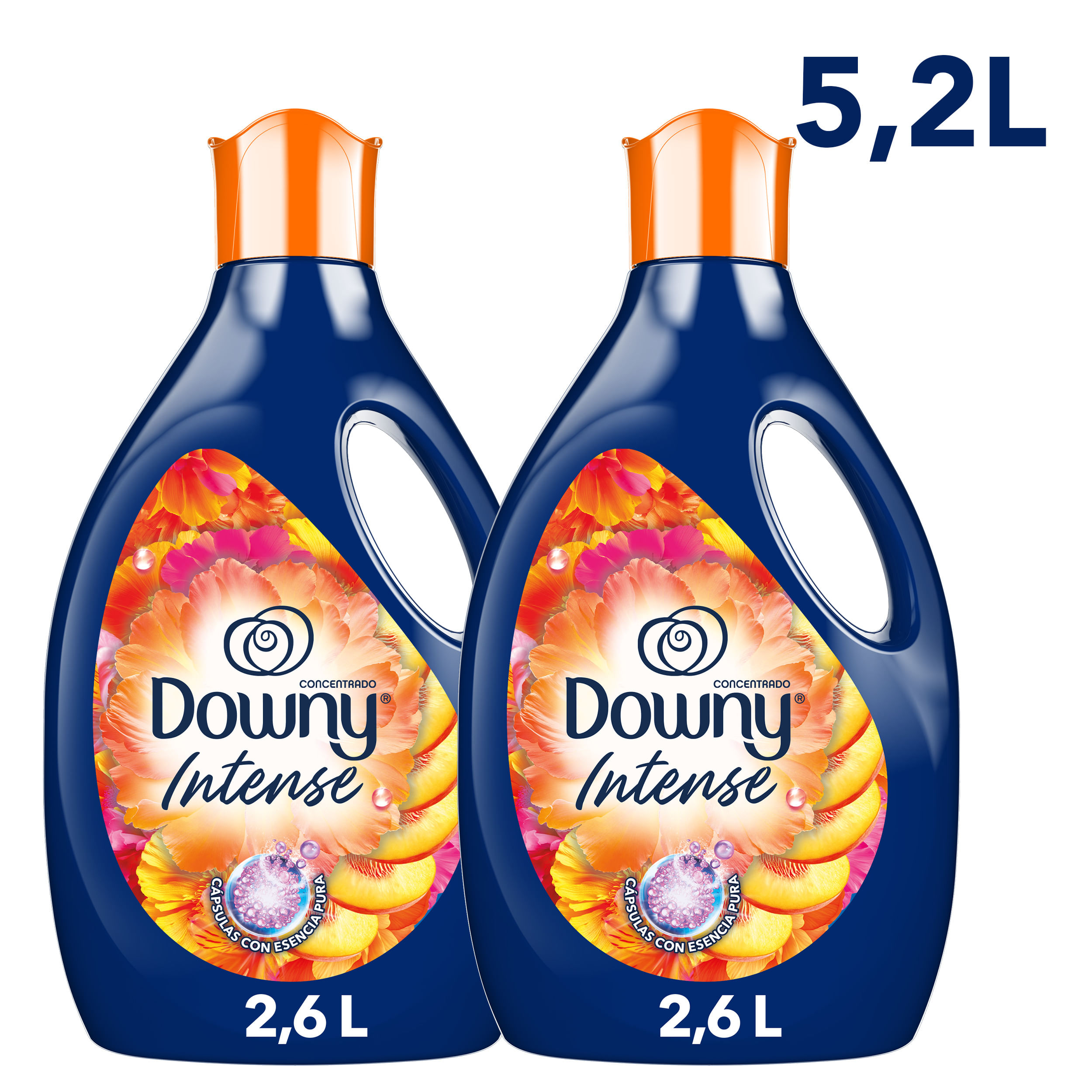 Pack Suavizante DOWNY Exótico Botella 2600ml x2un