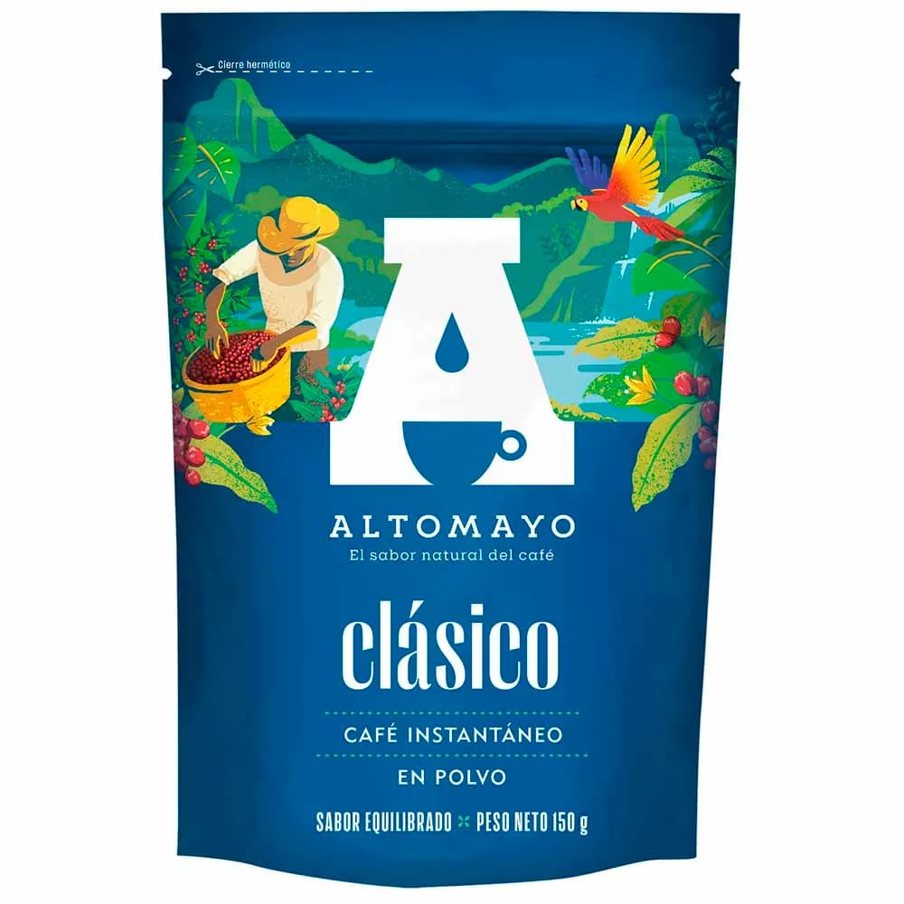 Café Instántaneo Clásico ALTOMAYO Doypack 150g