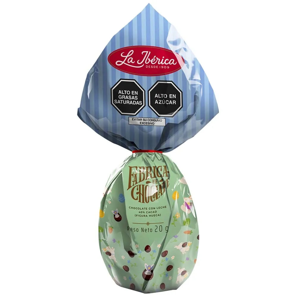 Huevo de Pascua LA IBÉRICA Caja 20g