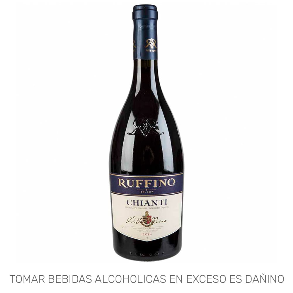 Vino RUFFINO Chianti Italiano Botella 750ml