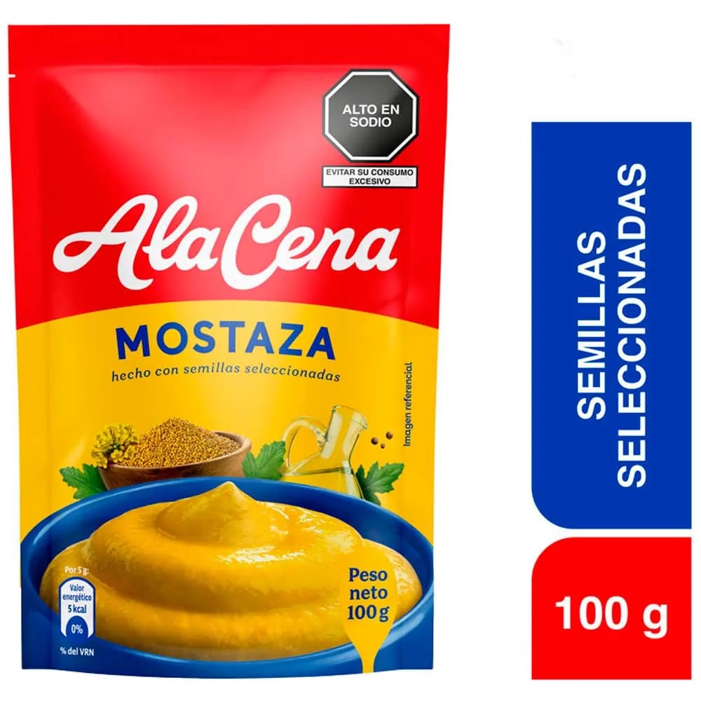 Mostaza ALACENA Doypack 100g