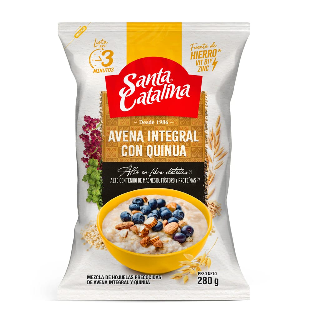 Avena SANTA CATALINA con Quinua Bolsa 280g