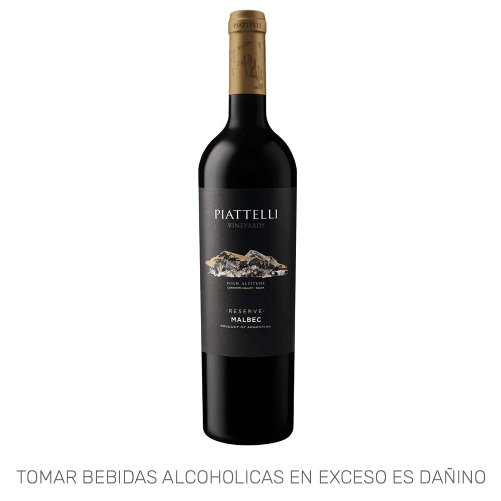 Vino PIATELLI Reserva Malbec Botella 750ml