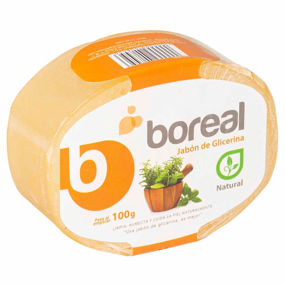 Jabón de Tocador BOREAL Glicerina Natural Bolsa 100g