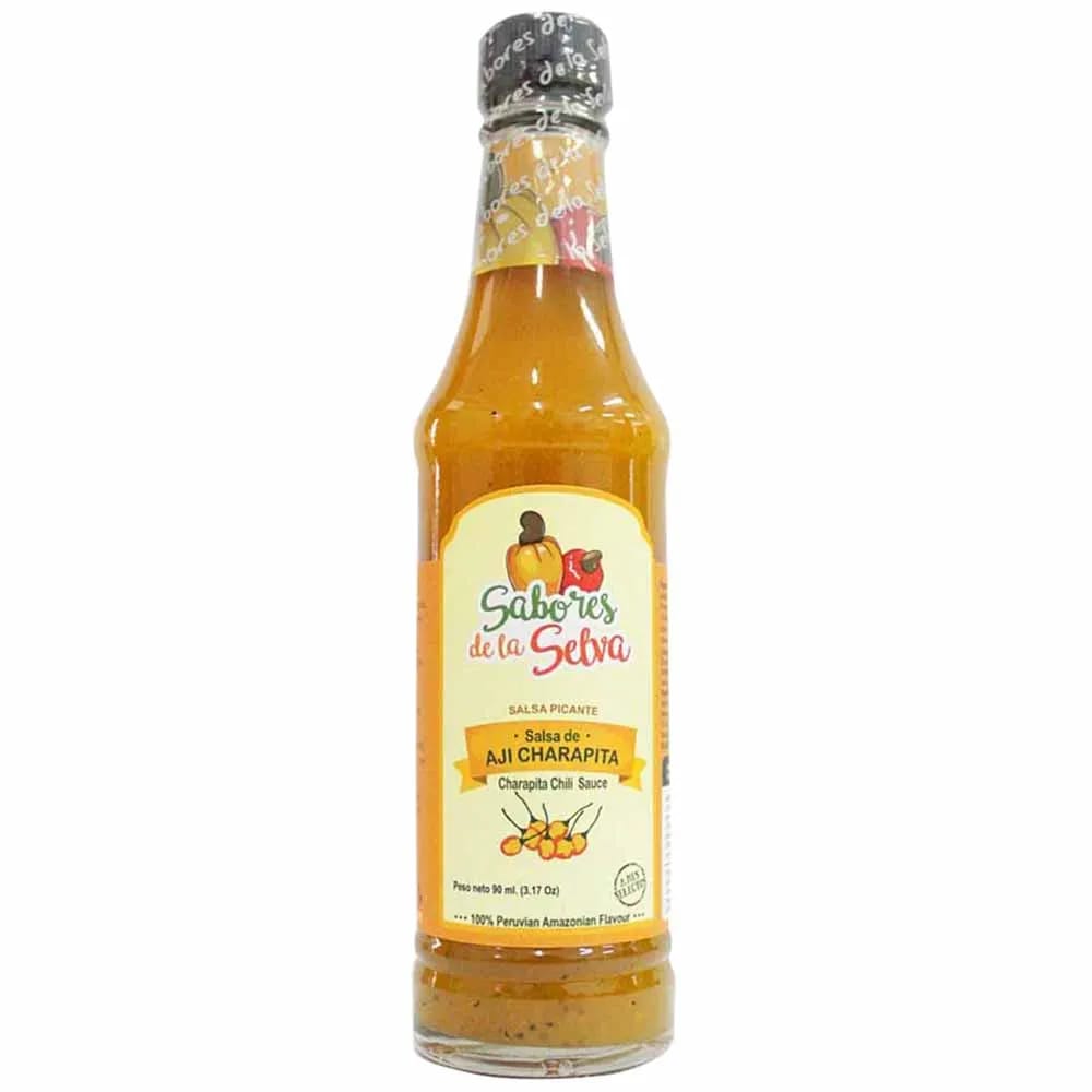 Salsa Picante SABORES DE LA SELVA Ají Charapita Botella 90ml