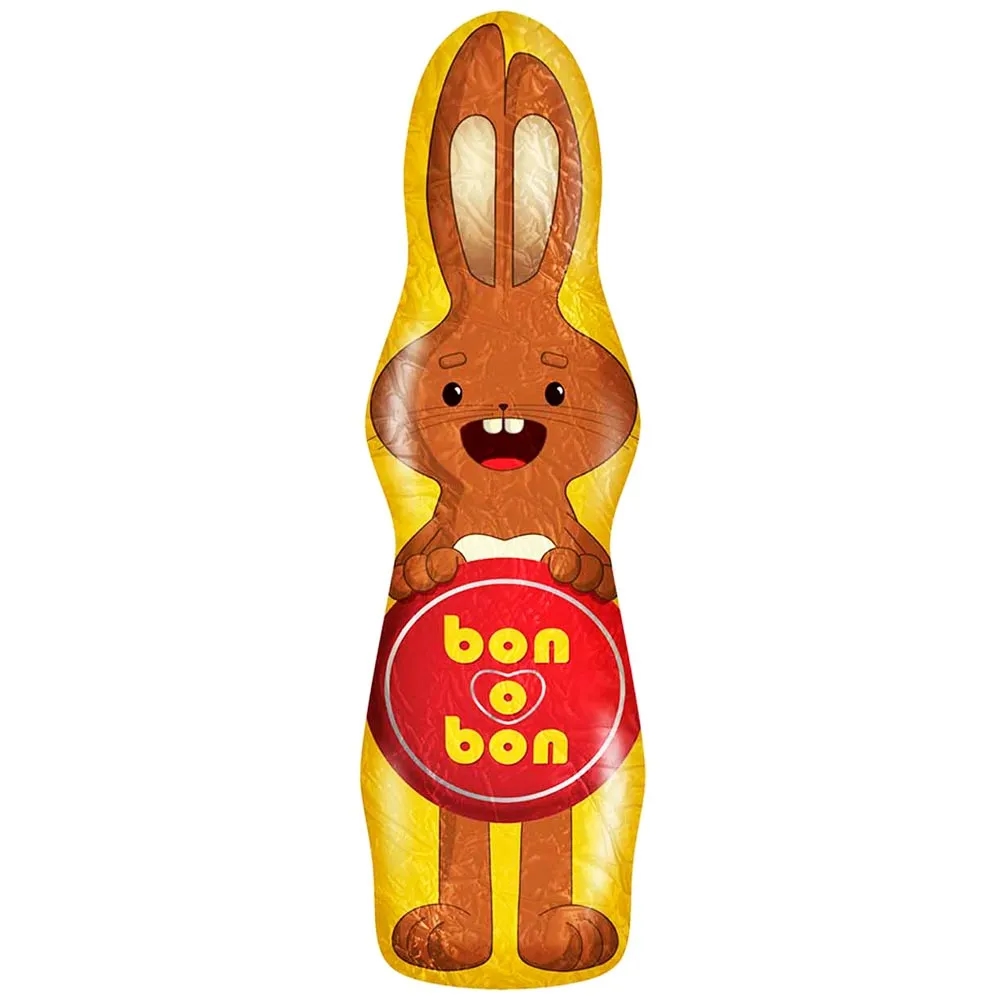 Conejo de Chocolate BON O BON Paquete 50g