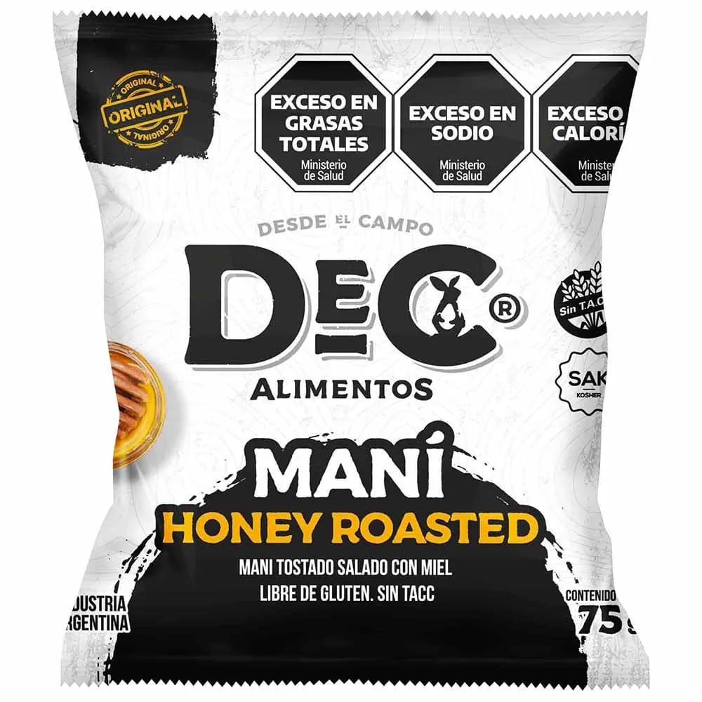 Maní Oriental DEC ALIMENTOS Bolsa 75g