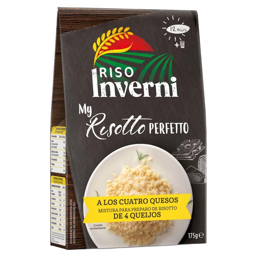 Rissoto Listo RISO INVERNI 4 Quesos Caja 175g