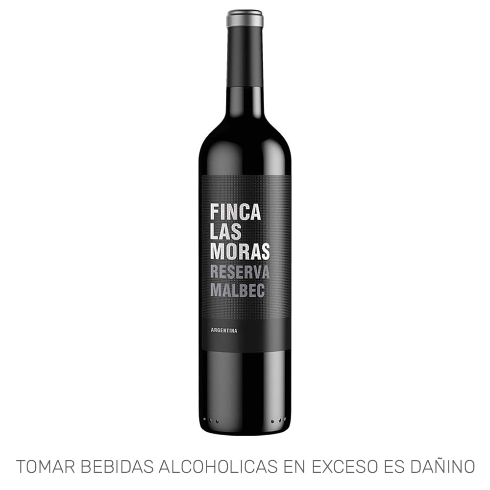 Vino Tinto FINCA LAS MORAS Reserva Malbec Botella 750ml