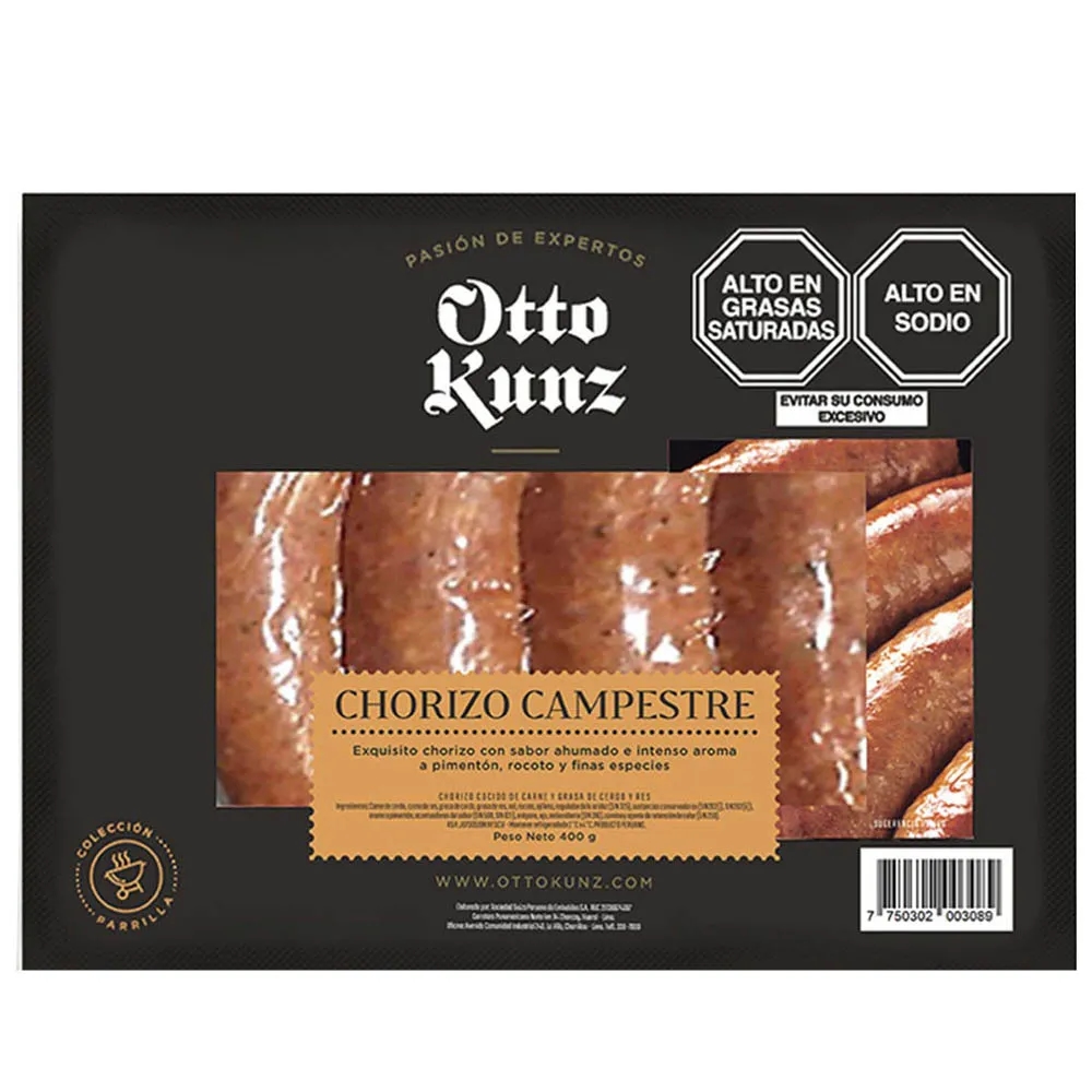 Chorizo Campestre OTTO KUNZ 400g