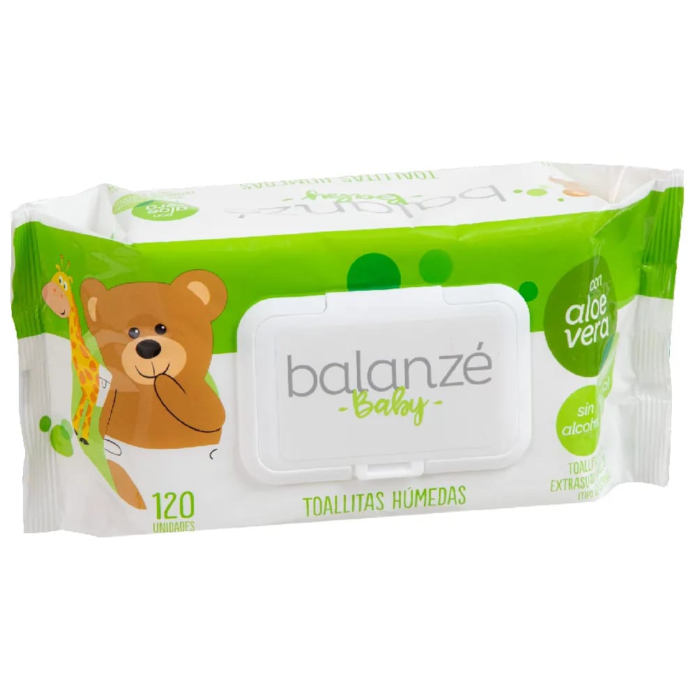 Toallitas Húmedas BALANZÉ BABY Clasica Paquete 120un
