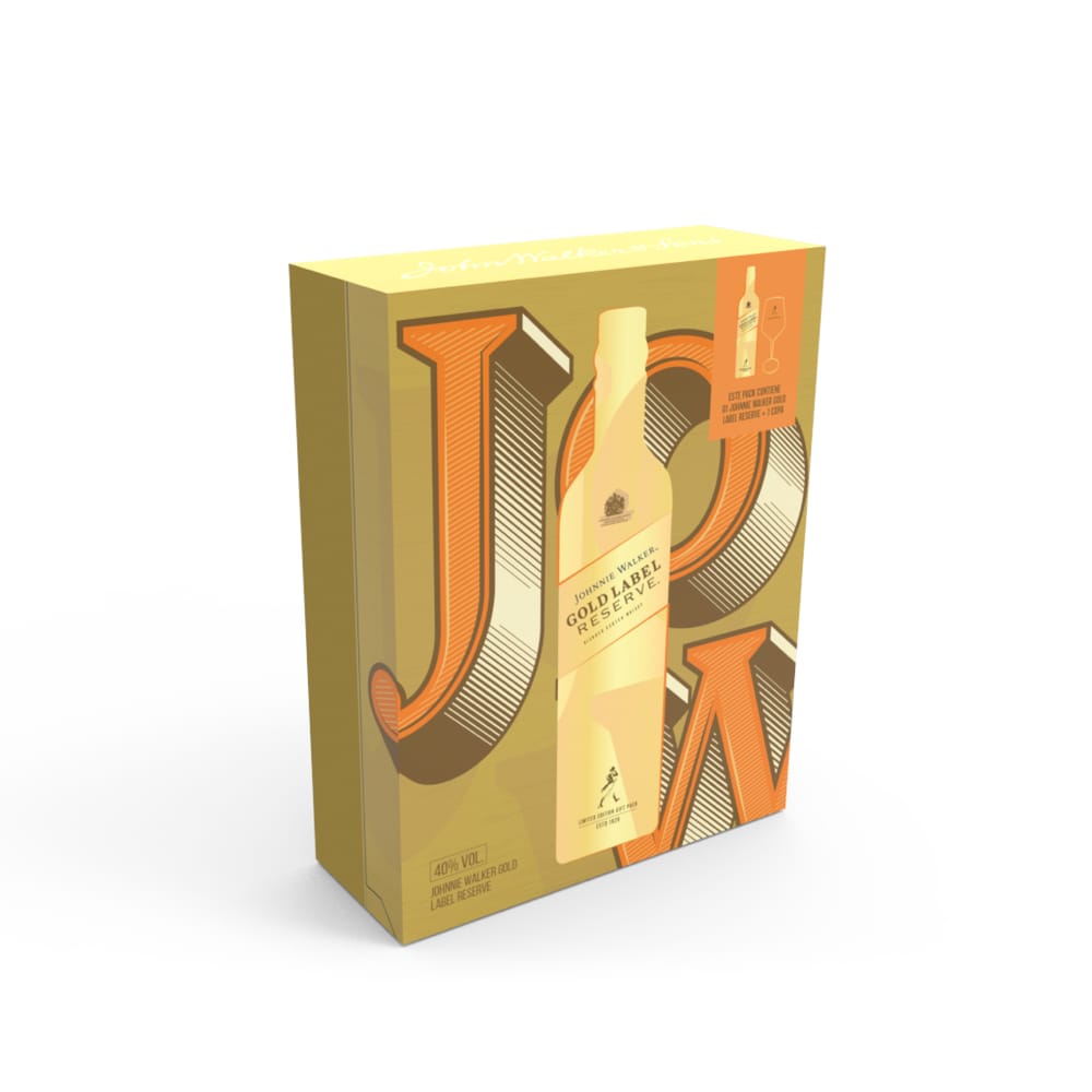 Whisky JOHNNIE WALKER Gold Botella 750ml + Copa