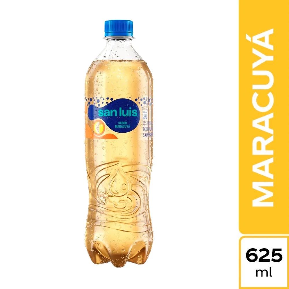 Agua con Gas SAN LUIS Sabor a Maracuyá Botella 625ml